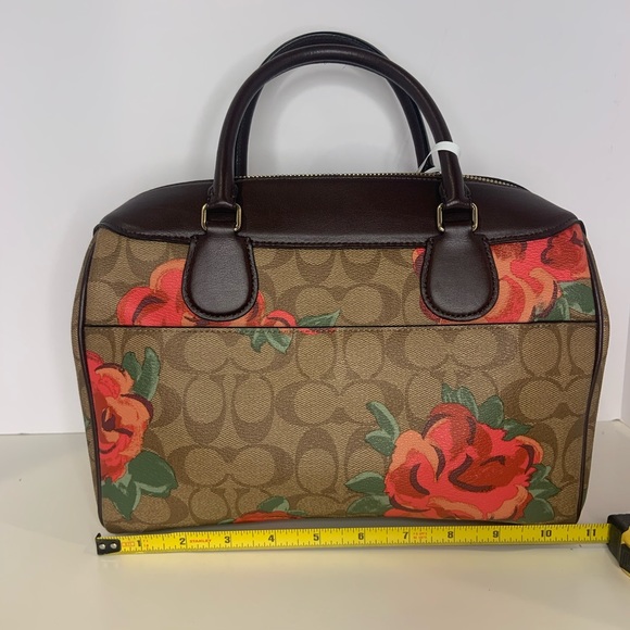 Coach Logo Floral matching wallet set / tote bag - Picture 5 of 16